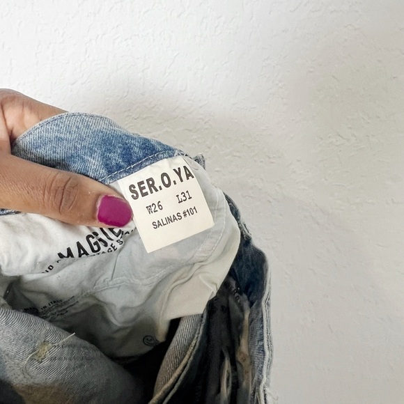 SER.O.YA Maggie Mid Rise Vintage Straight Jeans - Picture 8 of 8